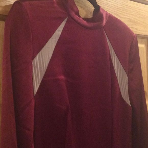 Alice + Olivia long Dress Bordeaux - Picture 4 of 14